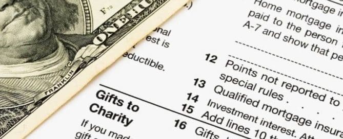 Standard Deduction vs. Itemized Deduction for Charitable Contributions