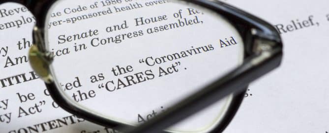 The CARES Act - COVID Aid & Relief
